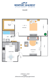 1 bed, 1 bath, $2,755