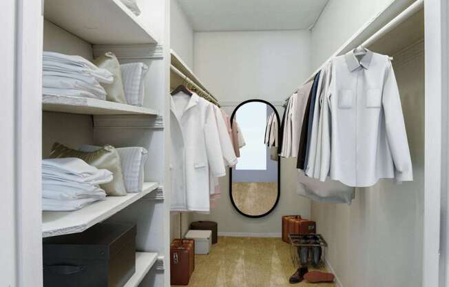 Spacious Closets