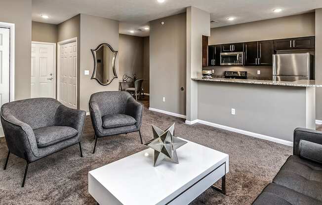 Open Concept Floor Plans at The Apartments at Lux 96 in Papillion, NE