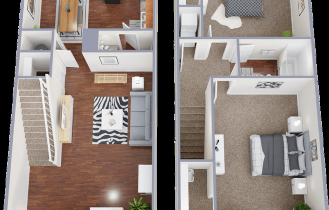 2 beds, 1.5 baths, 1,250 sqft, $1,434