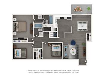 3 beds, 2 baths, 1,488 sqft, $2,344