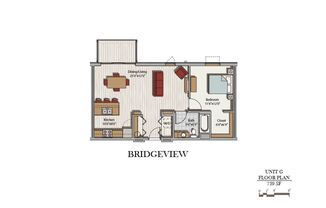 1 bed, 1 bath, 729 sqft, $1,625, Unit 311