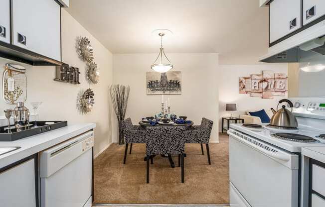 Kitchen and Dining Room at Westwood Village