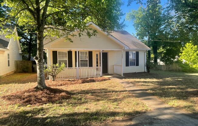 Charming ranch-style 2 Bedroom 1 Bath home in Pineville offering comfortable single-level living.