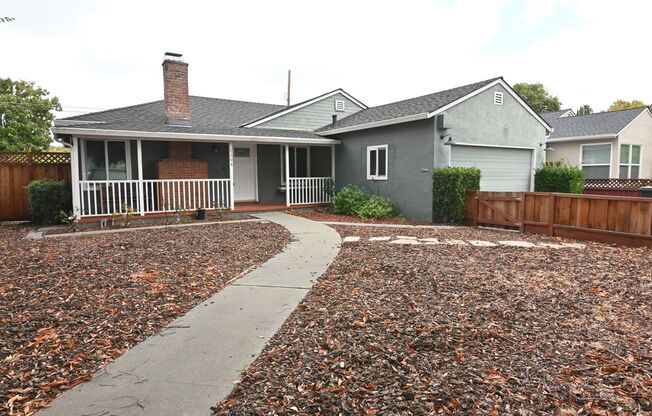 3 bed 2 bath home available now! 1394 Forrestal Ave San Jose, CA 95110