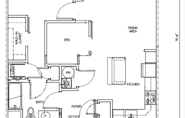 1 bed, 1 bath, 877 sqft, $2,150, Unit 206