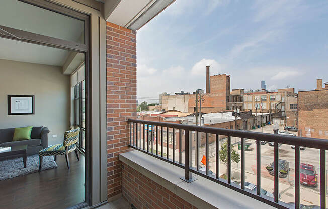 Balcony at The Shelby, Chicago, Illinois