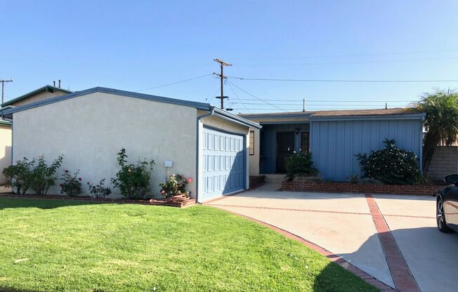Beautiful 3B/1.5Bath Home in Gardena: $3,850.00/mo