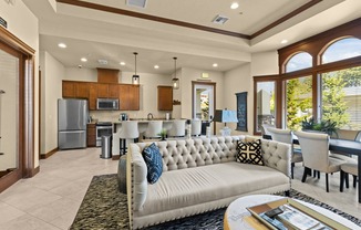 Little Tuscany Apartments & Townhomes - Community Room with Full Kitchen