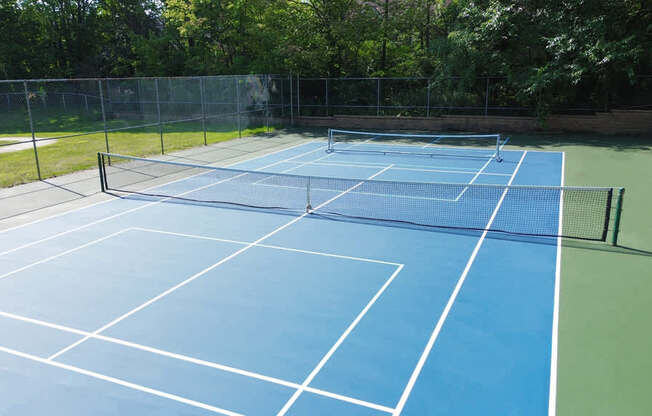 Pickleball/tennis court