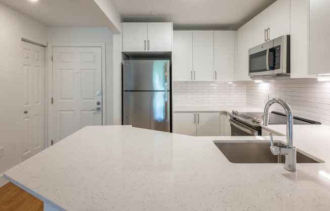 Kitchen with Stainless Steel Appliances