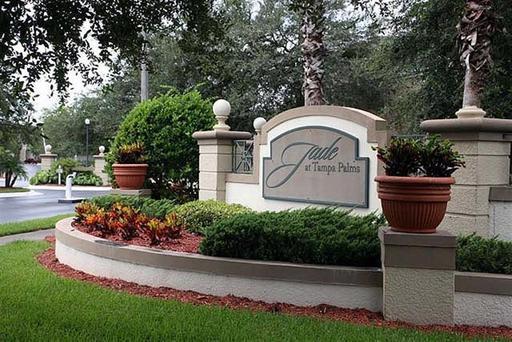 Serene, recently renovated, 2 bedroom, 2 bath, first floor condo for rent in New Tampa.