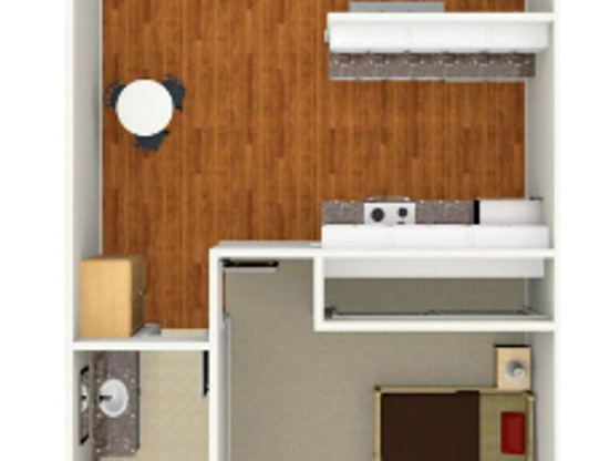 1 bed, 1 bath, 700 sqft, $2,060, Unit 219-24