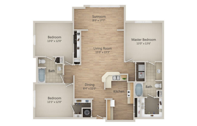 3 beds, 2 baths, 1,417 sqft, $2,247