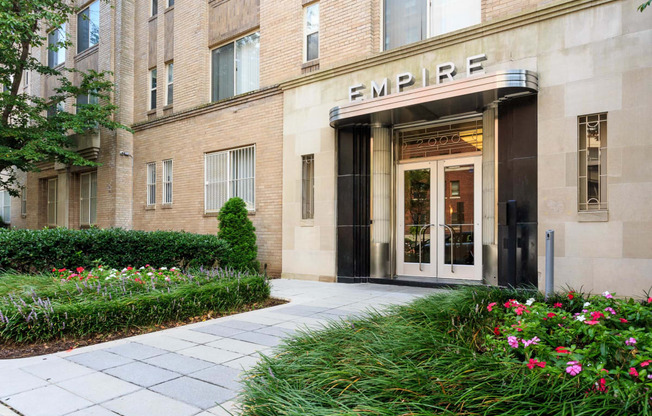 Historic Exterior with Beautiful Landscaping at Empire, Washington, DC, 20006