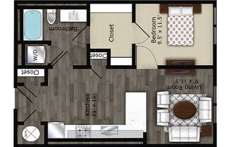 Partner-provided photo for $1543 unit