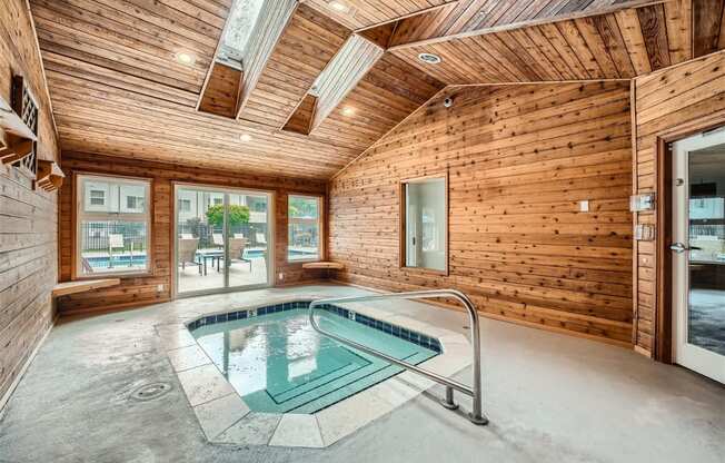 Indoor Spa at Bellwether Apartments in Olympia, Washington