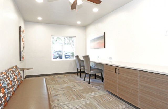 Resident Business Center at The Davenport; Sacramento Apartments For Rent