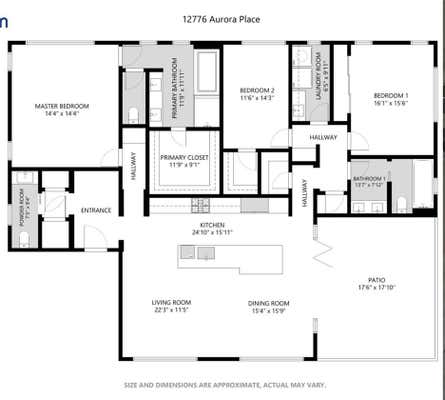 3 beds, 3 baths, 2,052 sqft, $9,000, Unit 3