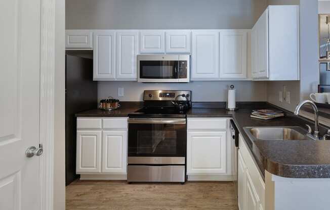 Island Park and Harbor Town Square Apartments - Kitchen interior