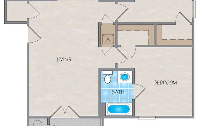 2 beds, 2 baths, 944 sqft, $1,290, Unit 155G