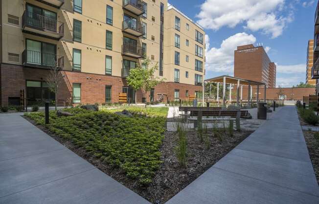 Outdoor Courtyard Area