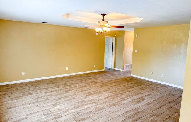 Available NOW!!!! Beautiful 1 story, 4 bedroom, 2 bath, 2 car garage home with a privacy fenced yard, garage door opener and storage building. This is exactly what you have been looking for! A home that offers everything you could ask for. Floor plan is s