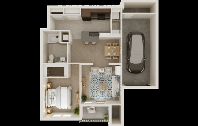 1 bed, 1 bath, 897 sqft, $1,335