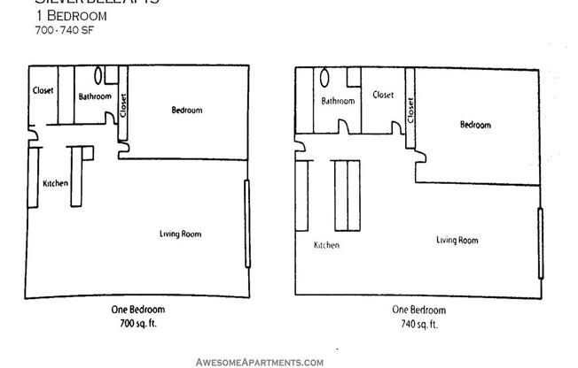 Silver Bell Apartments Floorplan