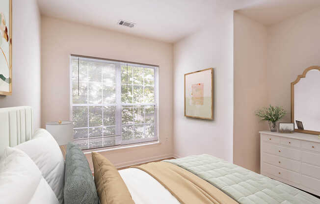 Bedroom with Hard Surface Flooring