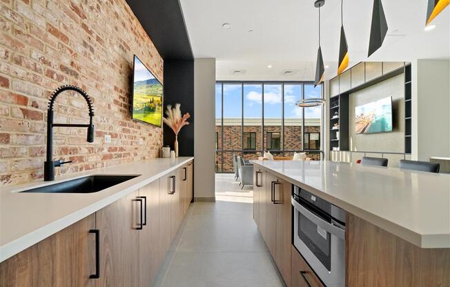 Spacious Kitchen at The Brick of Hackensack, Hackensack, NJ, 07601