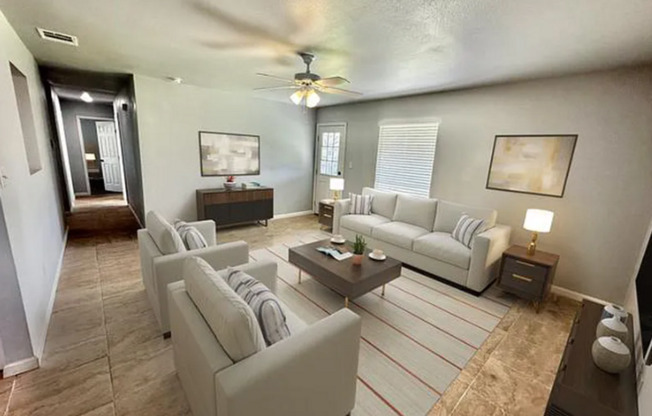 Beautifully remodeled 3 bed 1.5 bath in the desirable subdivision of Woodstone