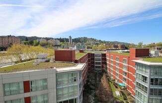 Chic, Urban 1 Bedroom Loft Style Condo at the Eco-Friendly Civic Tower