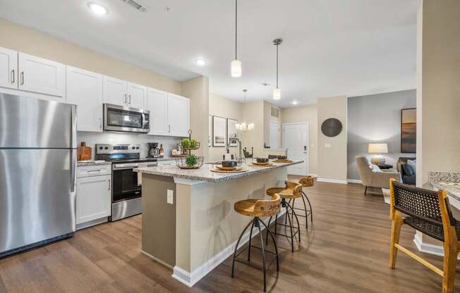 Langley Pointe Apartments | Stainless Steel Appliances