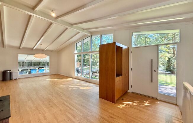 **OFFERING WAIVED APPLICATION FEES & $300 MOVE IN PROMOTION** Luxurious 4BD, 3BA Raleigh Home with Fenced In Yard, Bonus Living Space Downstairs, and in a Prime Location Near NC State, Downtown Raleigh, and Crabtree Valley Mall