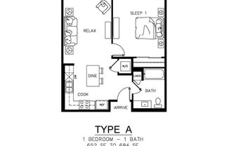 1 bed, 1 bath, 684 sqft, $2,300, Unit 514