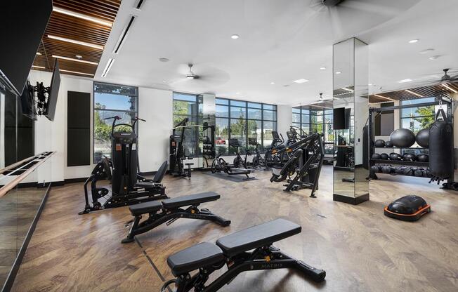 fitness center