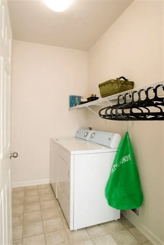 Laundry Room at Village on the Lake Apartments, Spring Lake, NC