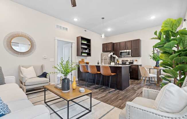 Kitchen Island with Counter Seating