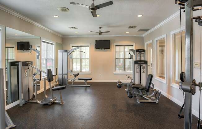 Fitness center with weight machines |Ballantrae