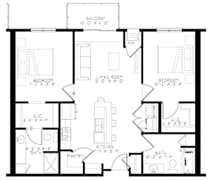 2 beds, 2 baths, 1,021 sqft, $2,248
