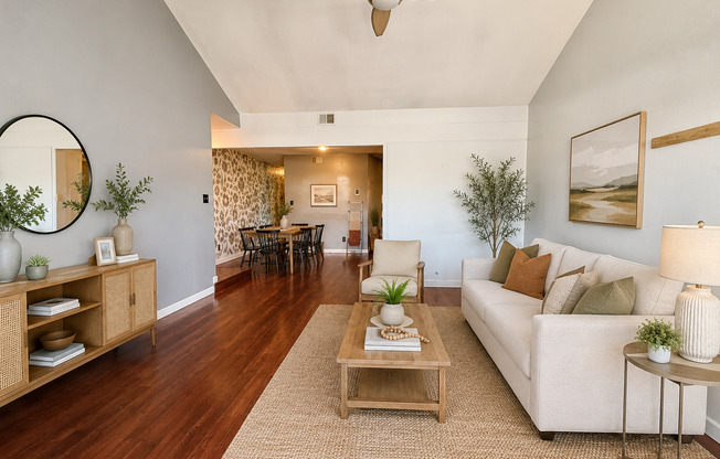 Top-Floor Plaza Condo with Vaulted Ceilings & Dual Balconies