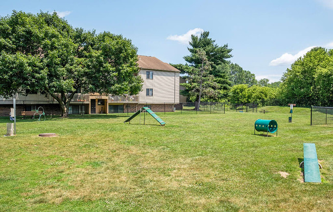 Dog park at Nemoke Trails Apartments