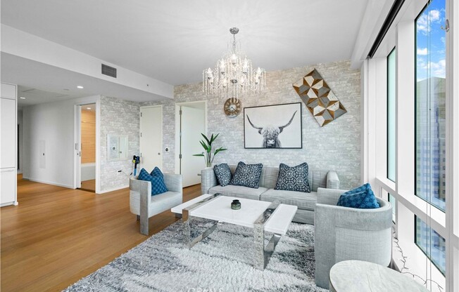 2 beds, 2 baths, 1,309 sqft, $7,000, Unit 4111