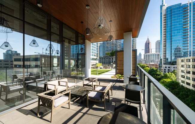 Balcony at 903 Peachtree, Atlanta, Georgia