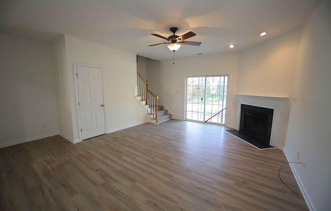 Newly Updated, End Unit Townhome in Convenient Durham Location