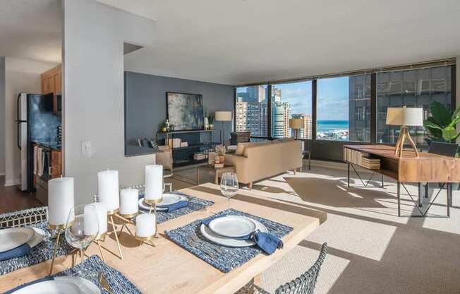 Gorgeous Views at Columbus Plaza, Illinois