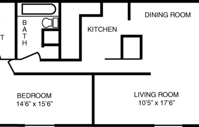1 bed, 1 bath, 900 sqft, $1,205, Unit 103