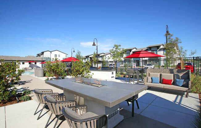Outdoor seating