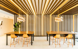 Interior design at 99 Bridge, New Jersey